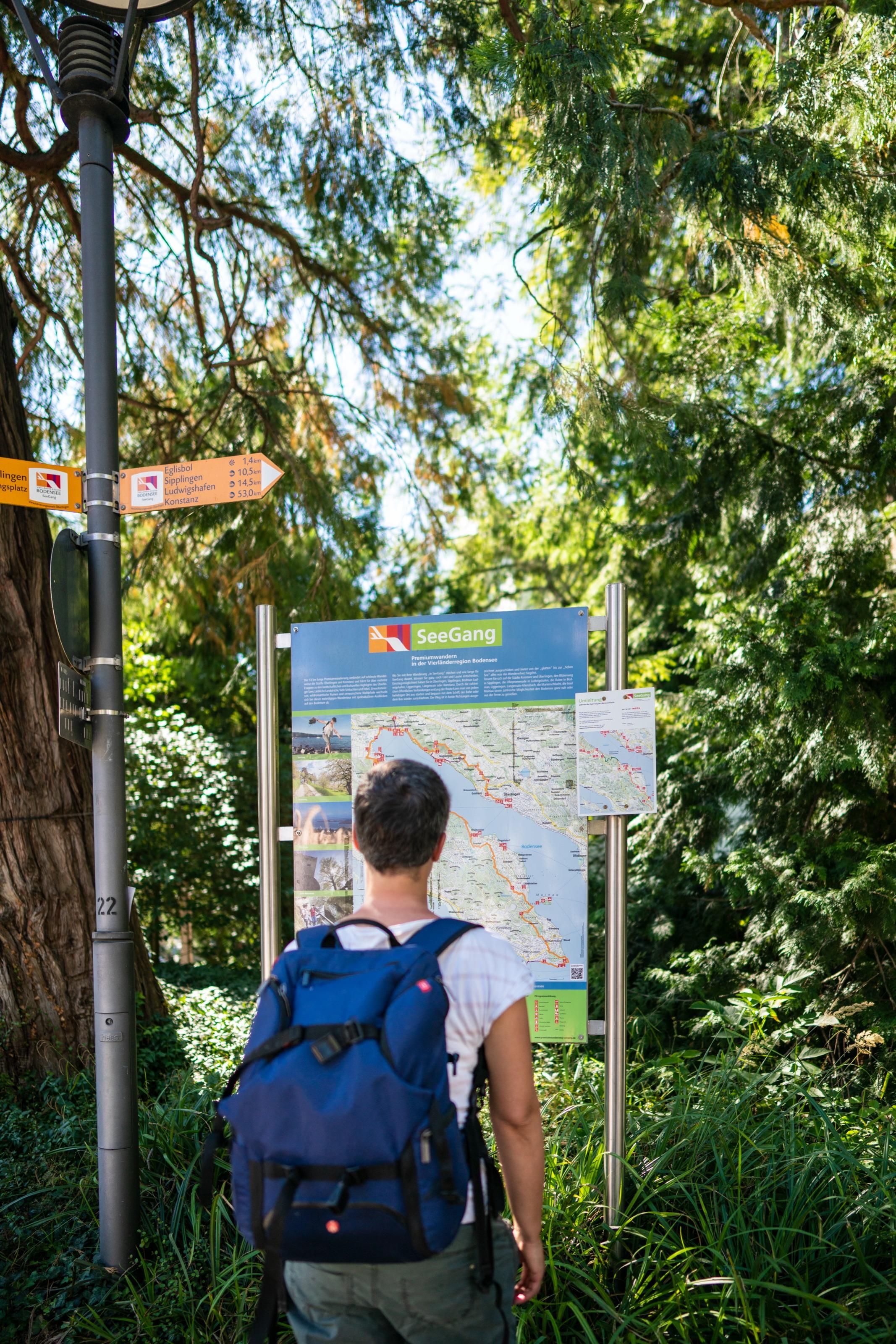 Familienwanderung am Bodensee
