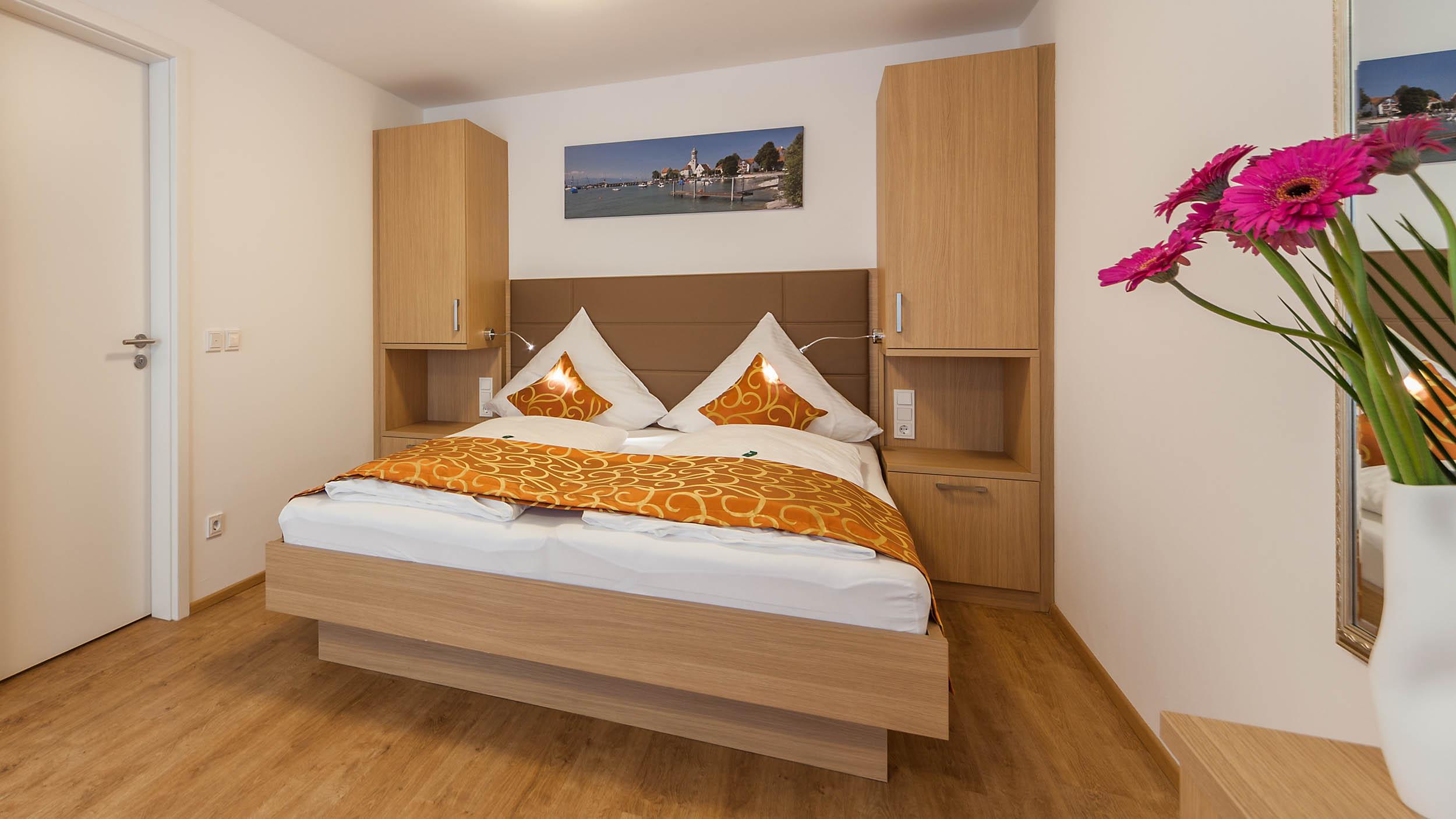 Apartment Wasserburg - Schlafbereich